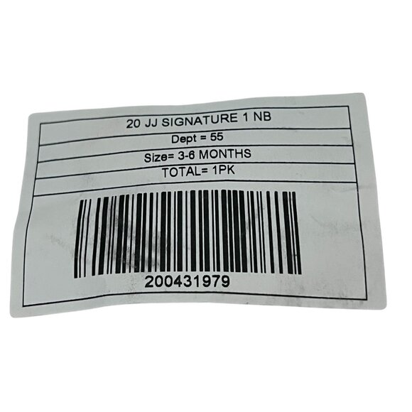 Janie & Jack Socks 2 Pairs Boy Socks Sz 3-6 Months Navy Blue Stripes & Tiger - Picture 4 of 5